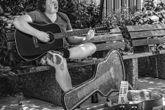 Busker Canada Day Minden